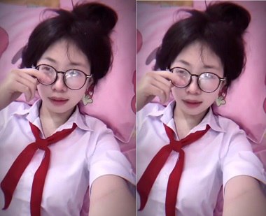 Chưa tháo kính đã đụ ngay trên giường