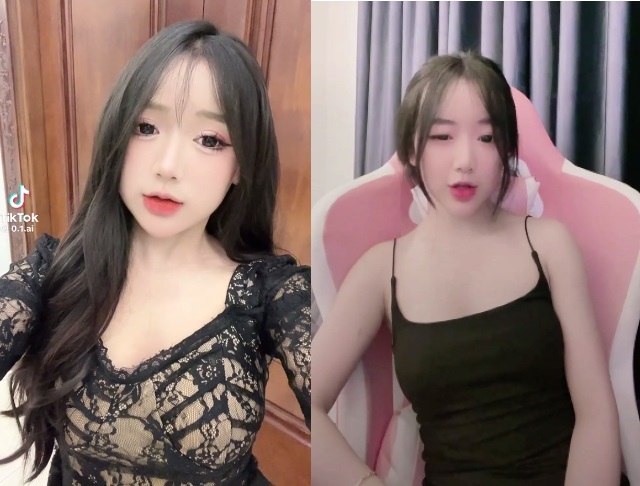 Clip nóng Lê Huyền gợi cảm tiktoker