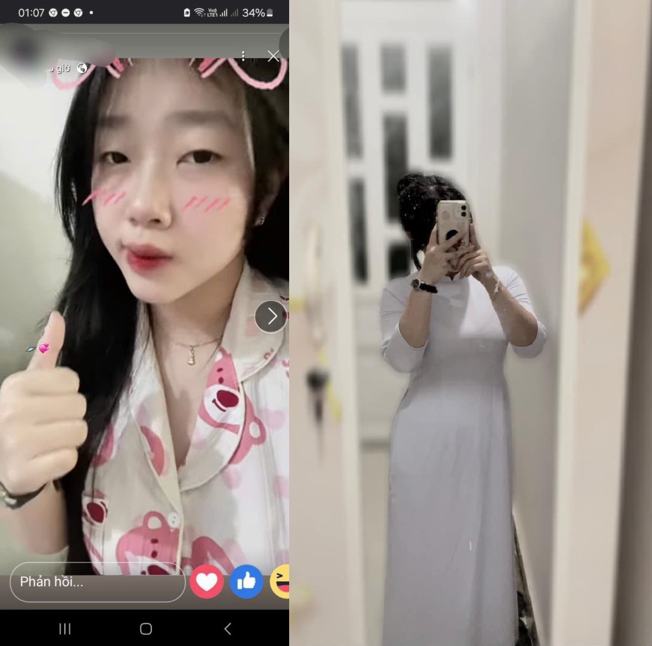 Clip sexy nữ sinh Trần Linh vòng 1 hấp dẫn