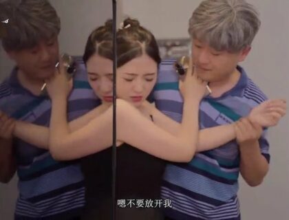 Em sinh viên xinh đẹp bị lão hàng xóm mất nết quấy rối