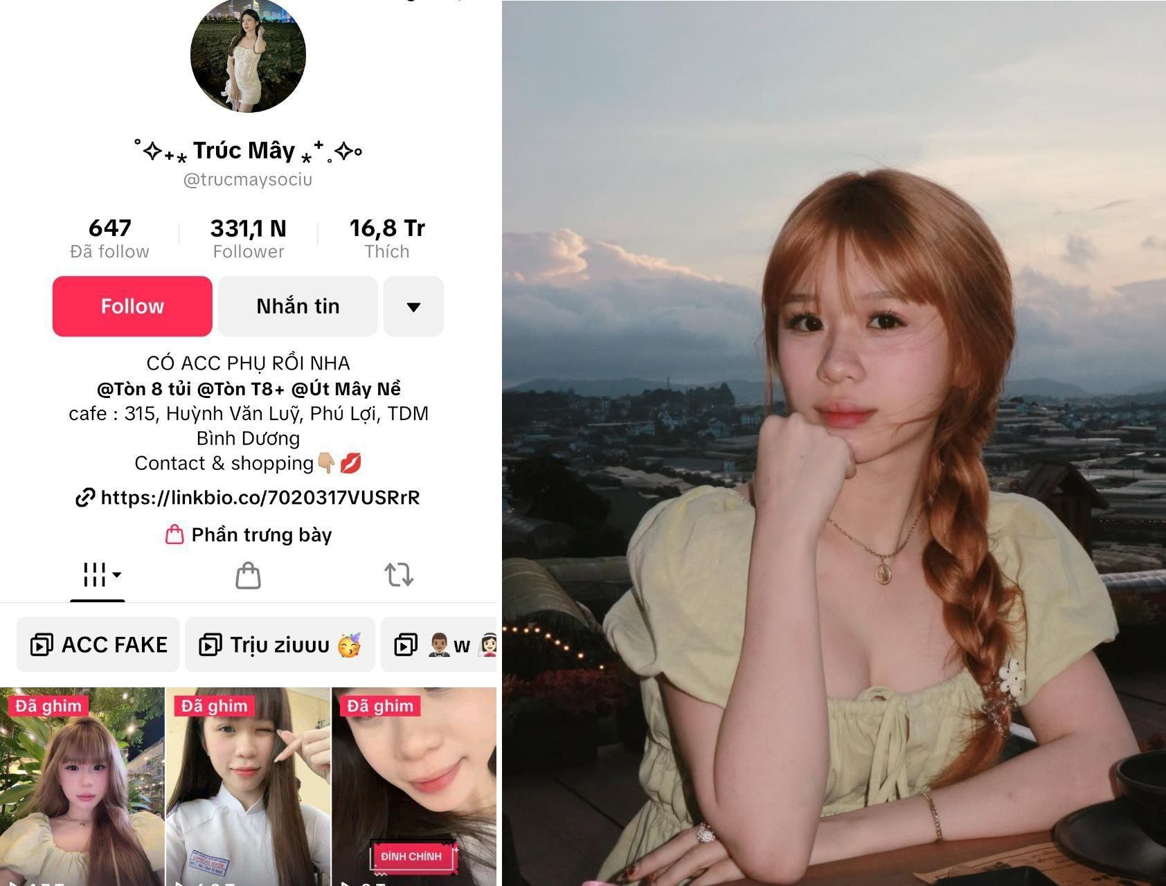 Lộ clip nóng bỏng của tiktoker Trúc Mây trong cuộc mây mưa dâm đãng