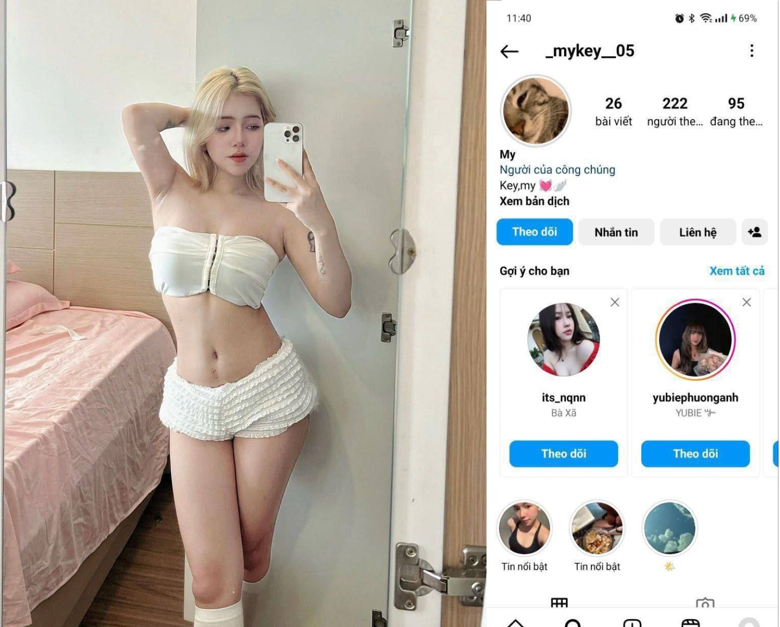 Mykey quyến rũ nóng bỏng siêu phẩm