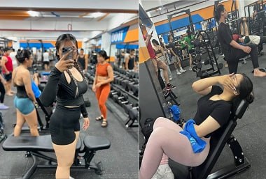Nhục cảm mãnh liệt với nàng Gymer