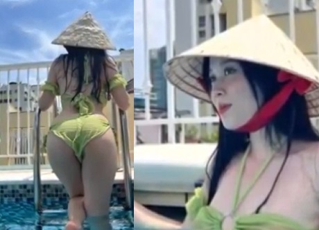 Phim nóng Việt em Cao Thanh Tuyền cuốn hút với màn trình diễn sexy bên bờ biển